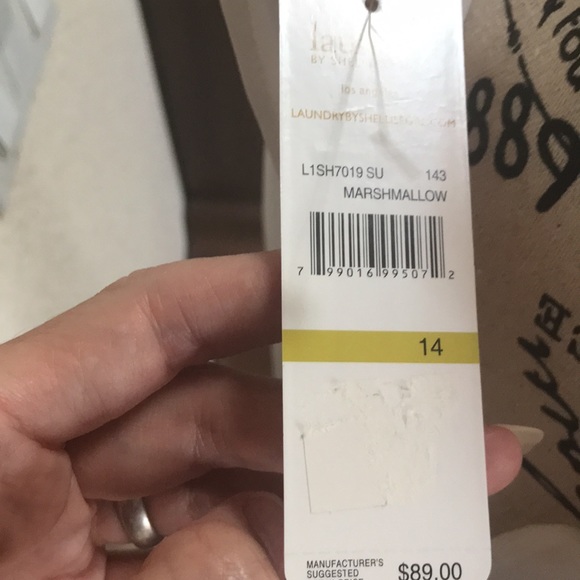 Laundry Marshmallow Embroidered Top WM 14 - Picture 6 of 11